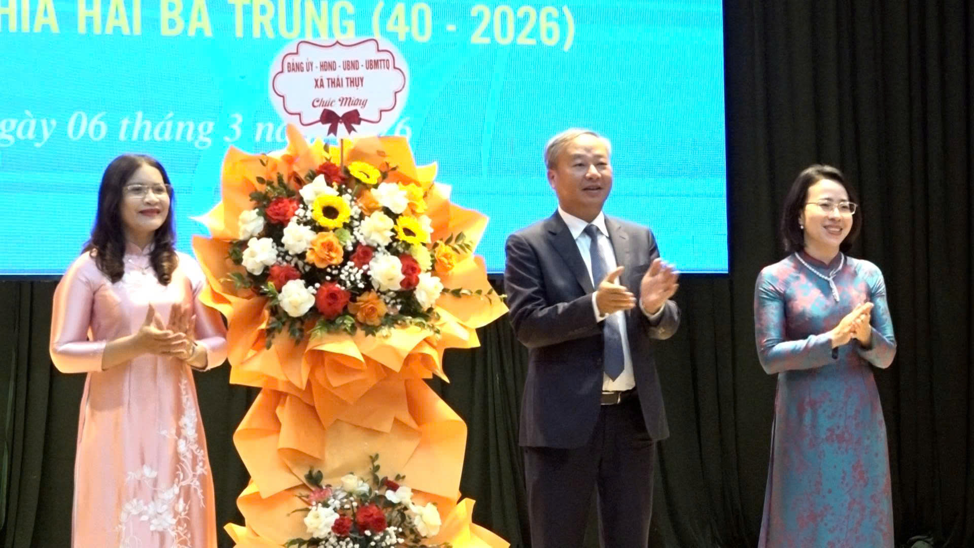 Hội Liên hiệp Phụ nữ xã Thái Thụy tổ chức lễ kỷ niệm 116 năm Ngày Quốc tế Phụ nữ (8/3/1910 - 8/3/2026) và 1986 năm Ngày Khởi nghĩa Hai Bà Trưng
