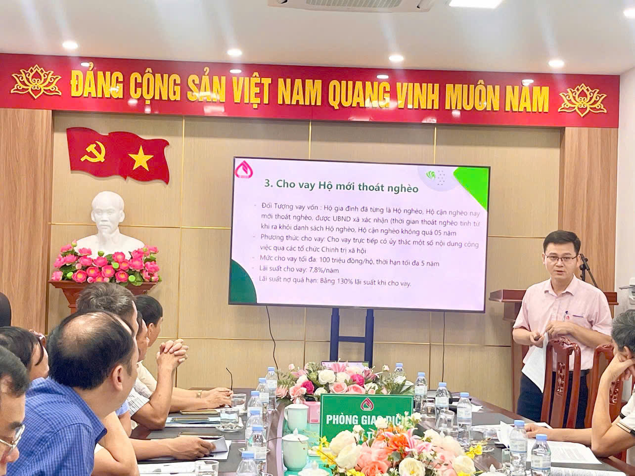 Nâng cao vai trò Trưởng thôn trong triển khai tín dụng chính sách trên địa bàn xã Thái Thụy