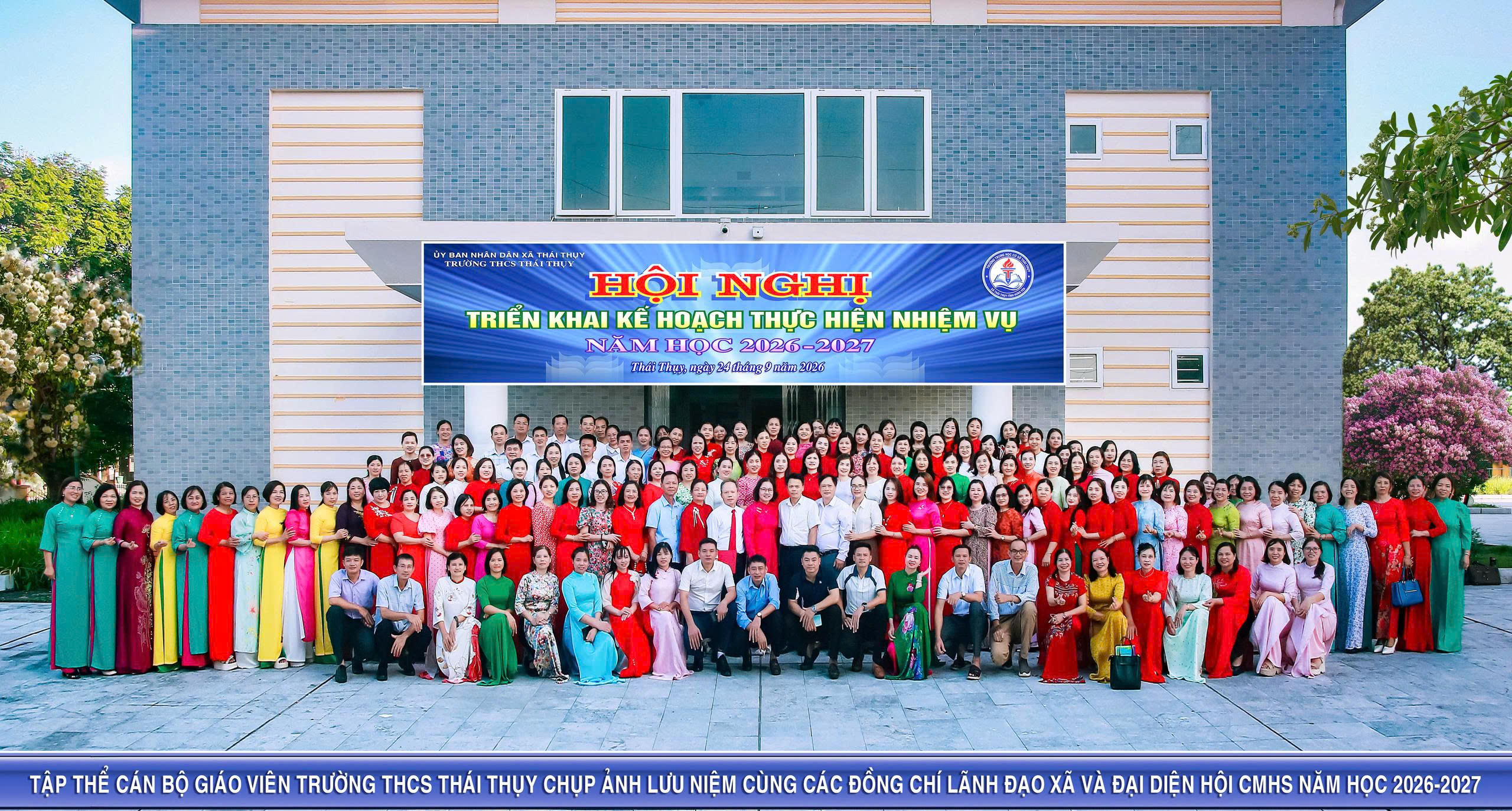 Trường THCS Thái Thụy triển khai nhiệm vụ năm học 2026–2027