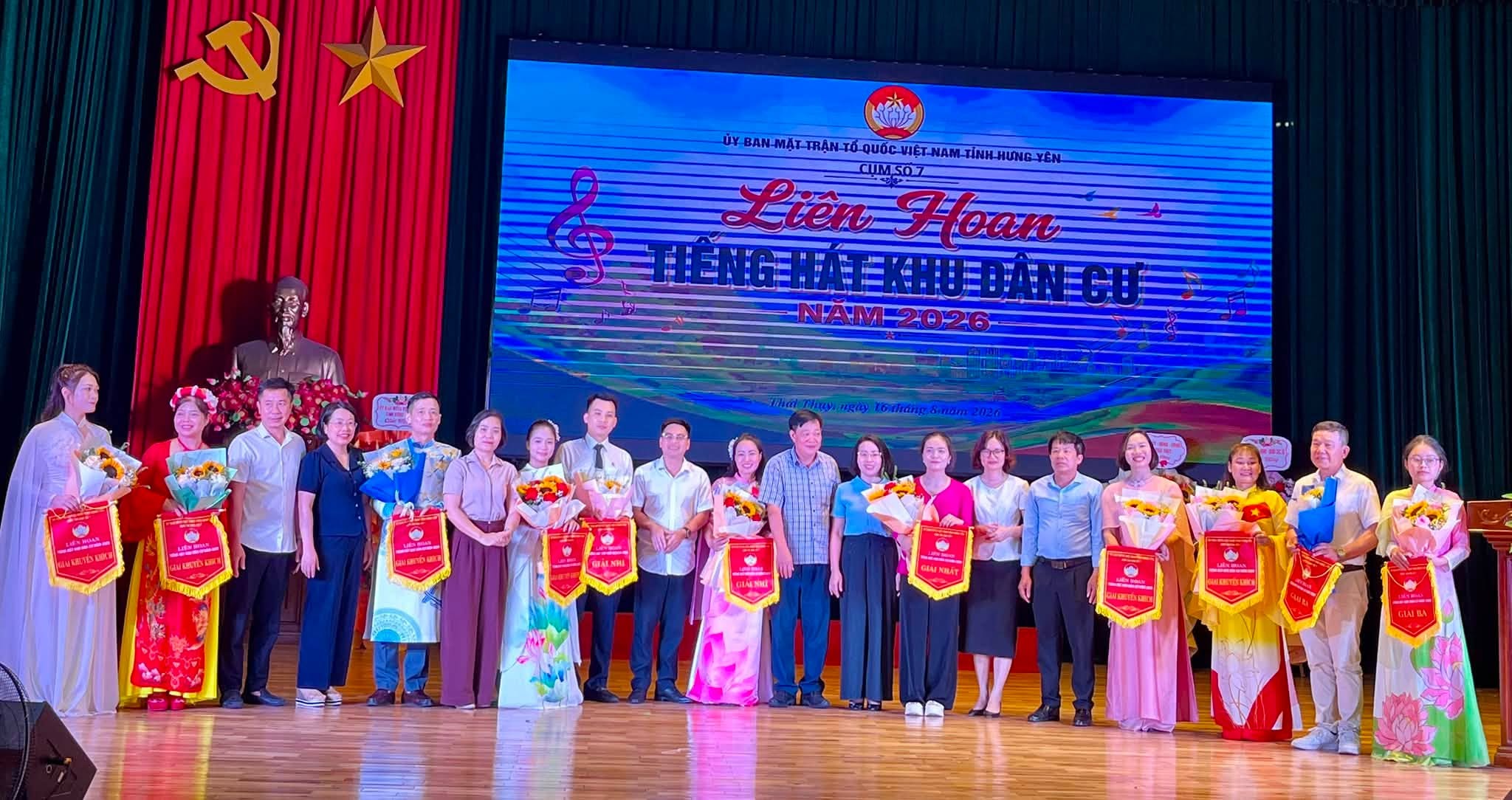 Liên hoan Tiếng hát khu dân cư Cụm số 7 năm 2026 thành công tốt đẹp