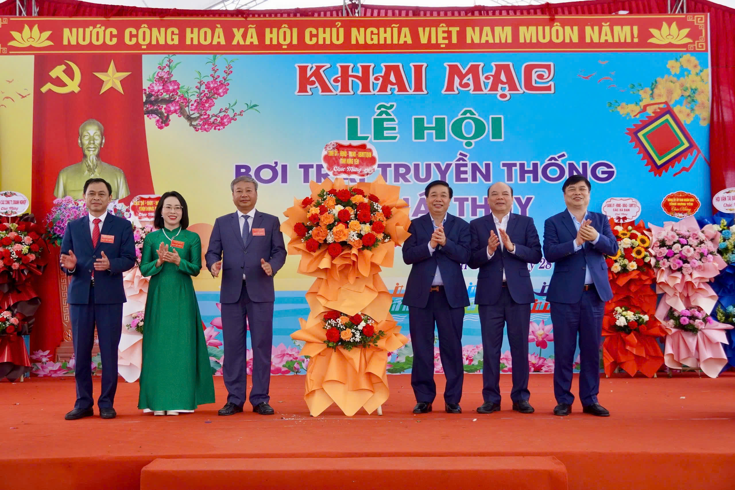 Lời cảm ơn của Ban Tổ chức Lễ hội Bơi Trải truyền thống xã Thái Thụy Xuân Bính Ngọ năm 2026 trên dòng sông Diêm