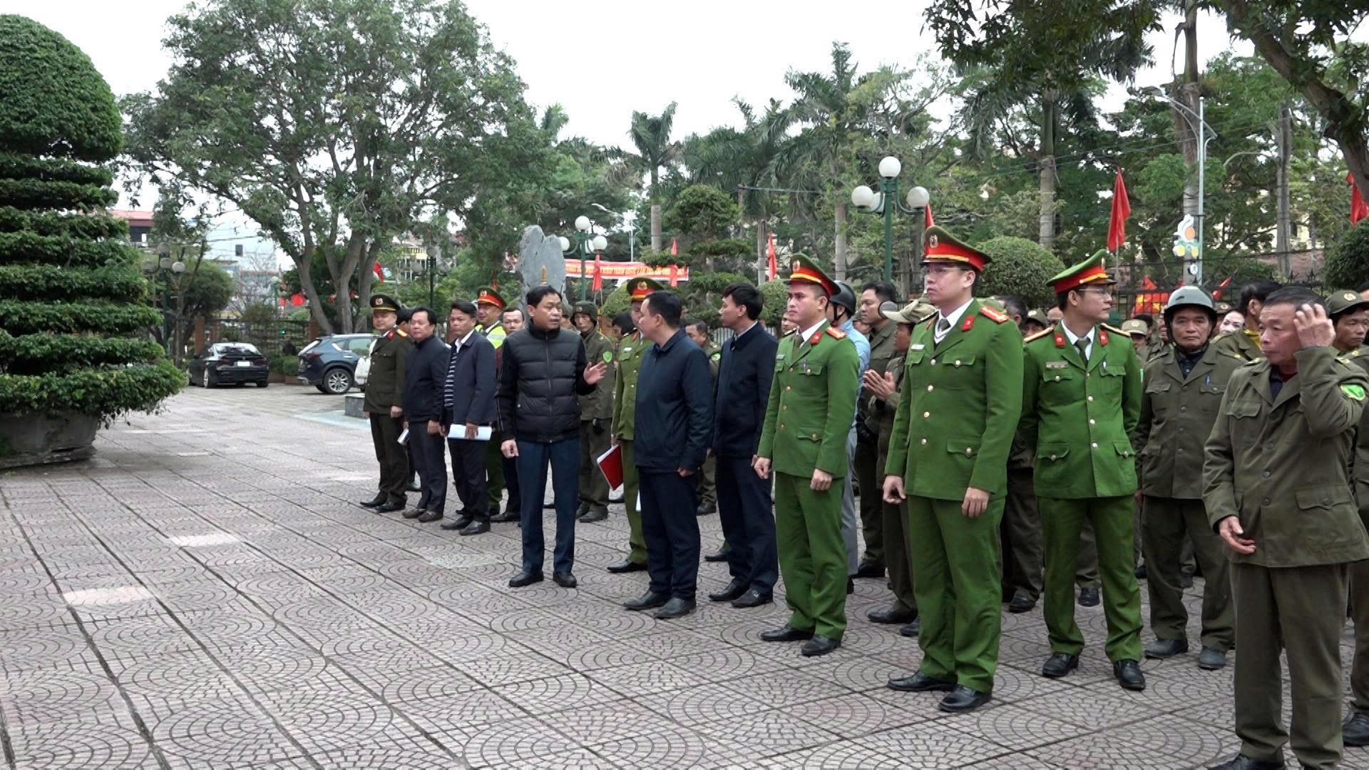 Xã Thái Thụy tổ chức Lễ ra quân giải tỏa hành lang an toàn giao thông đường bộ năm 2026
