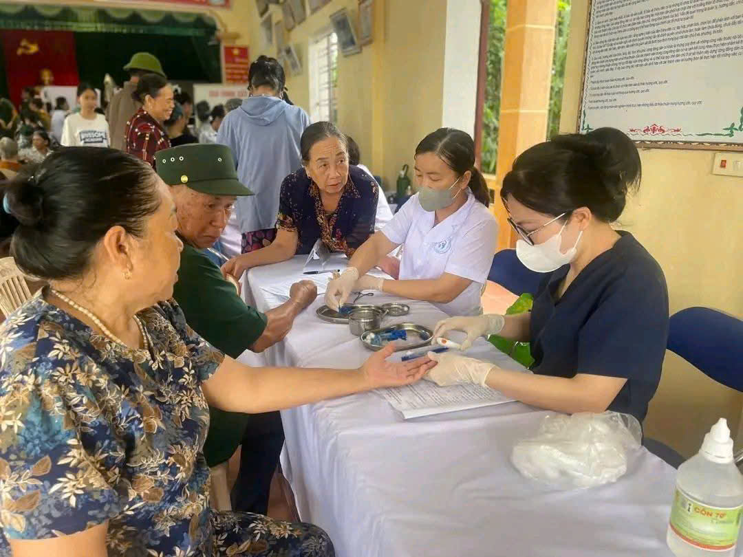 Xã Thái Thụy với mục tiêu hoàn thành khám sức khỏe định kỳ cho người dân