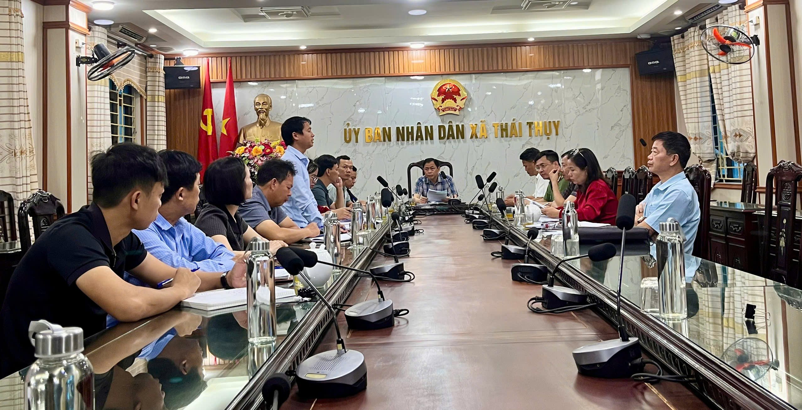 Xã Thái Thụy tập trung tháo gỡ khó khăn trong giải phóng mặt bằng các dự án và đẩy nhanh tiến độ cấp Giấy chứng nhận quyền sử dụng đất 